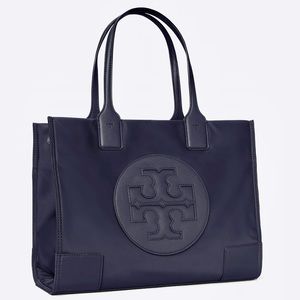 Tory Burch Ella Tote Bag Navy